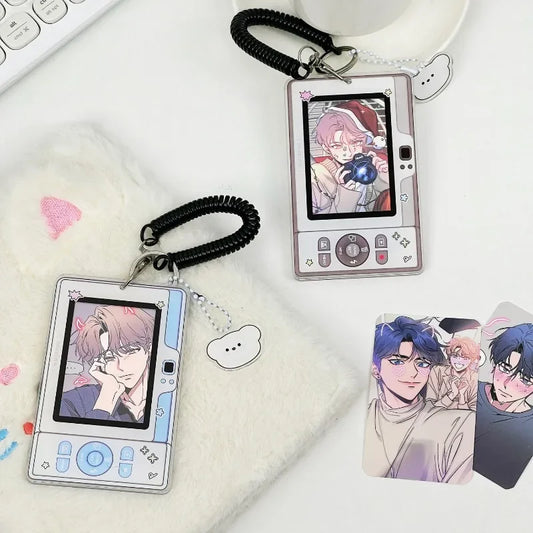 Camera style K-pop photo card  holder