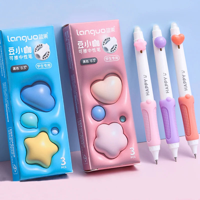 Gel eraseable pen set